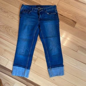 Banana republic cropped jeans